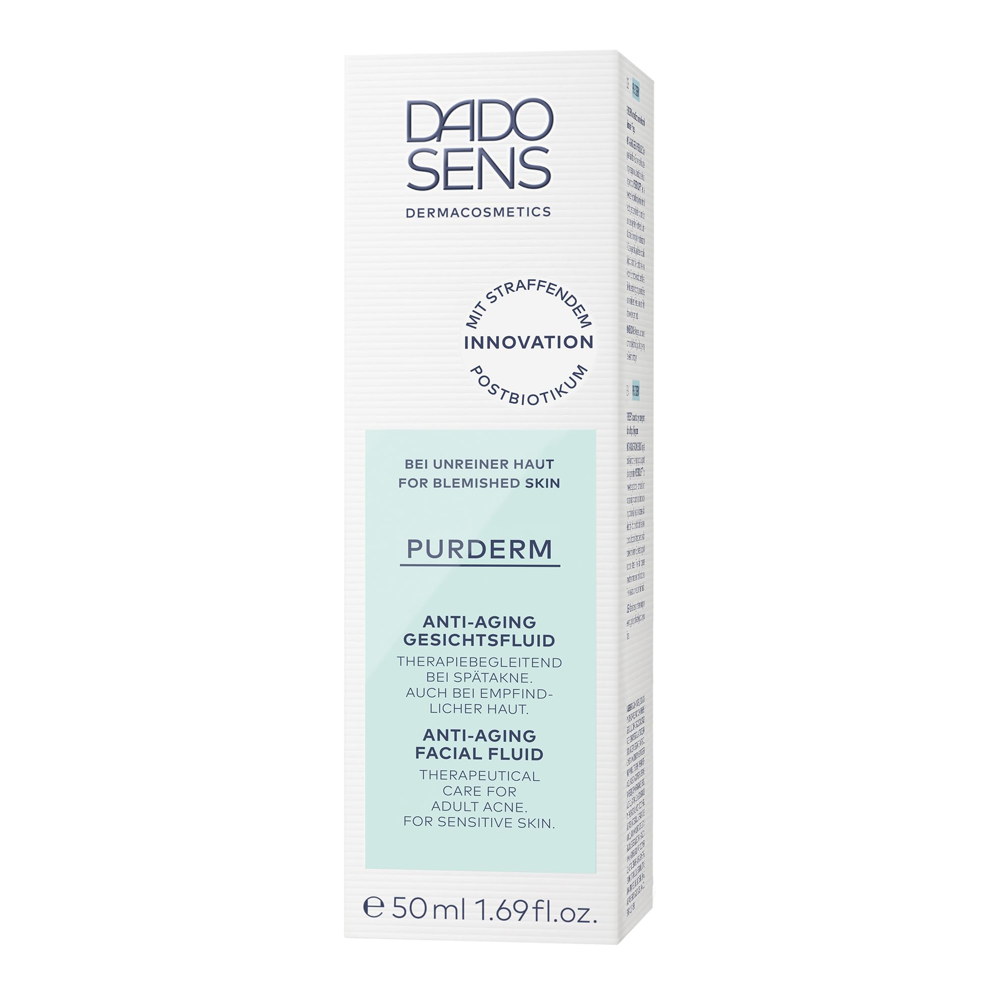 dado-sens-purderm-anti-aging-gesichtsfluid-serum-50-ml-unreine-haut image 2