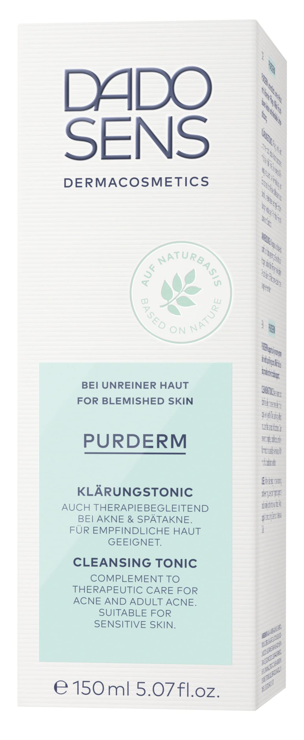 dado-sens-purderm-kl-rungstonic-150-ml-unreine-haut image 2