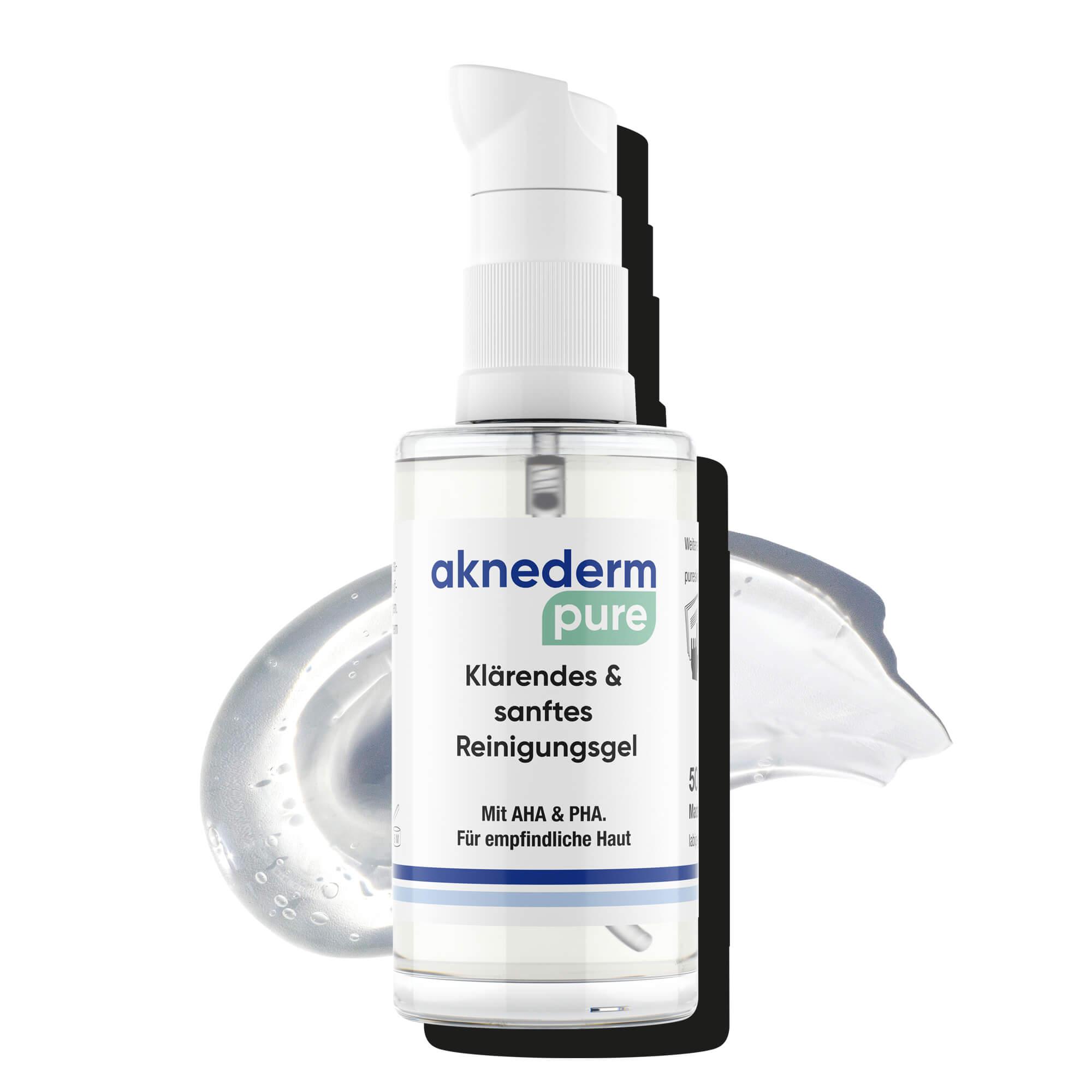 aknederm-essentials-set-pflegeset-4-teilig-mit-gelcreme-und-aha image 3