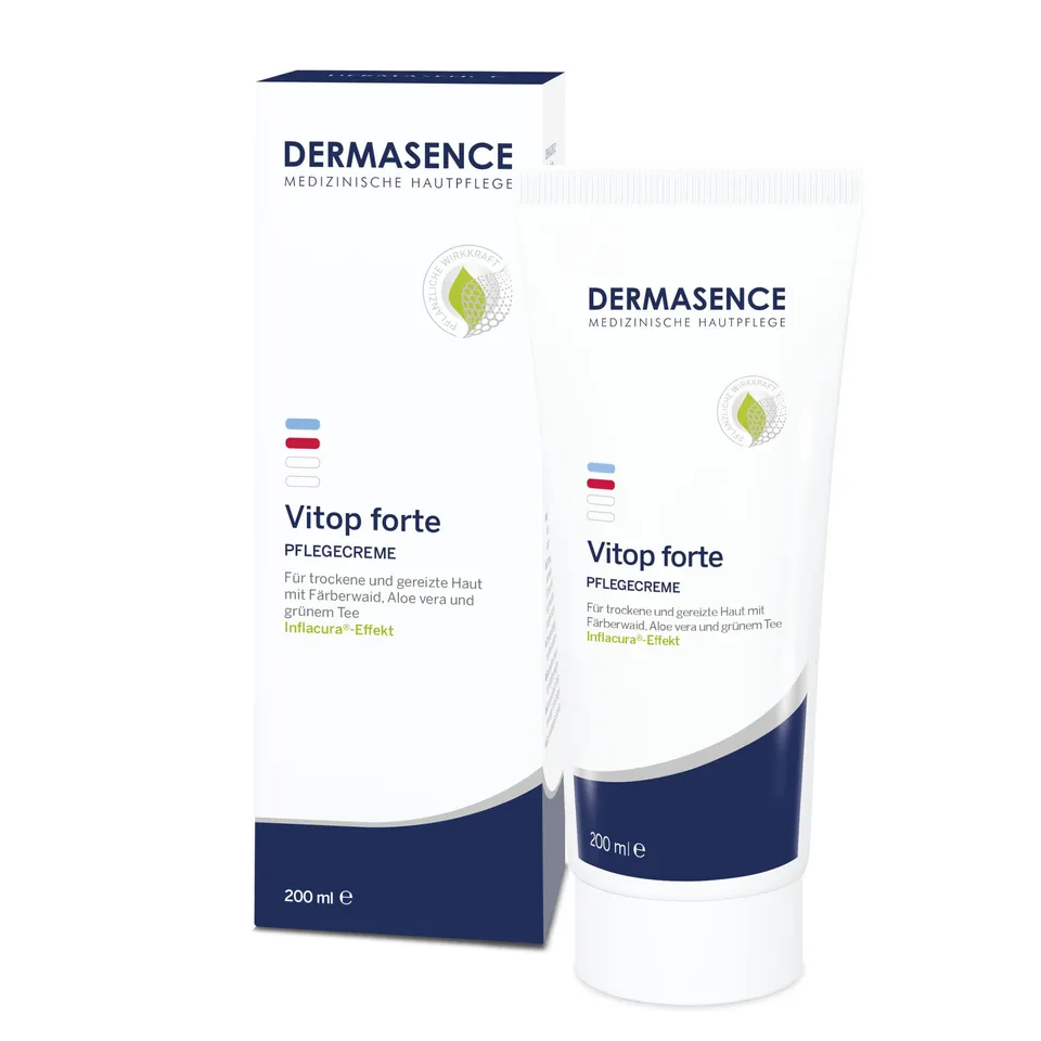 dermasence-vitop-forte-pflegecreme-200-ml-bei-neurodermitis image 1