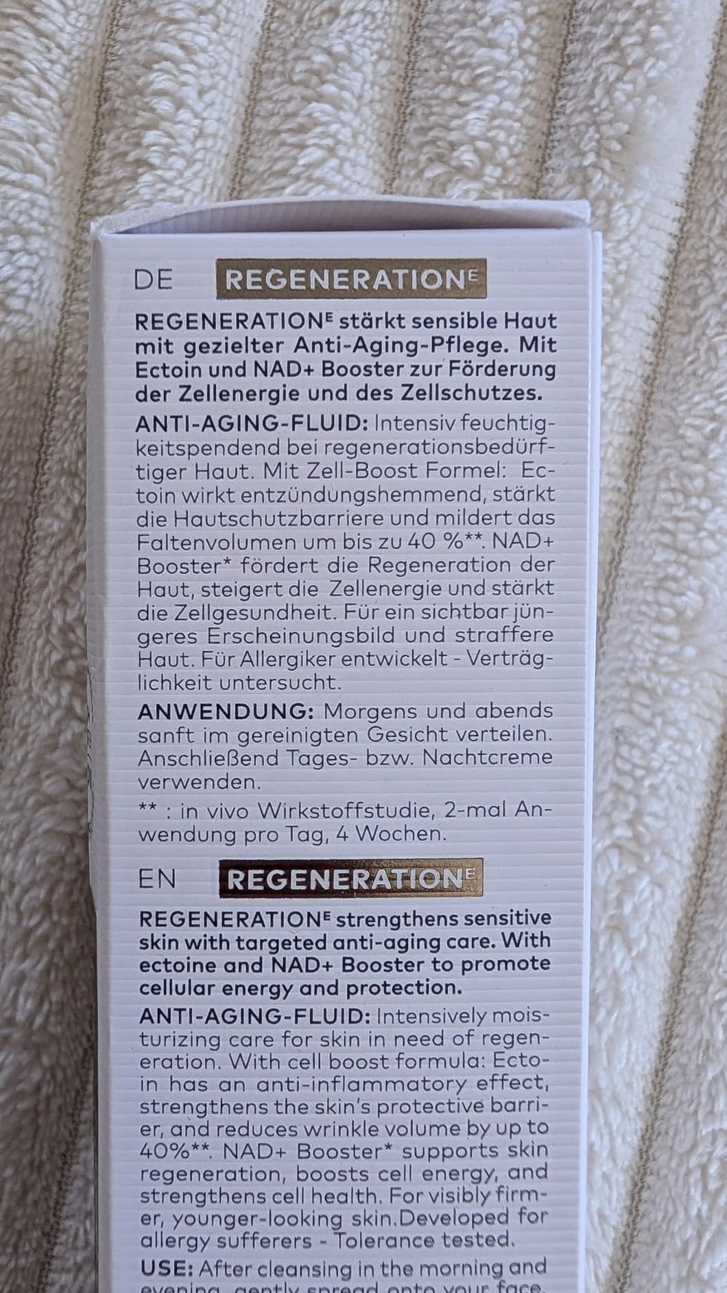Glattes Gefühl
