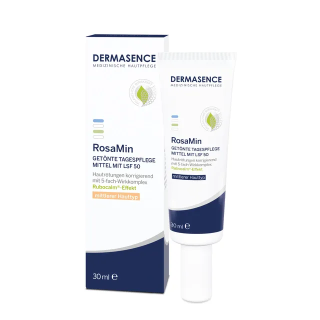 dermasence-rosamin-tagespflege-mittel-lsf50-30ml-r-tungen image 1