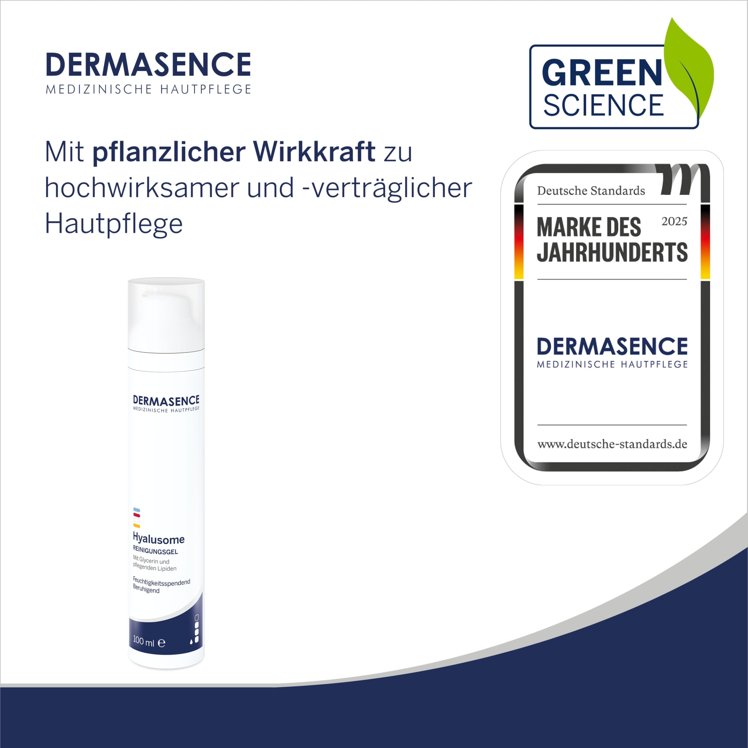 dermasence-hyalusome-reinigungsgel-100ml-unreine-haut-poren image 2