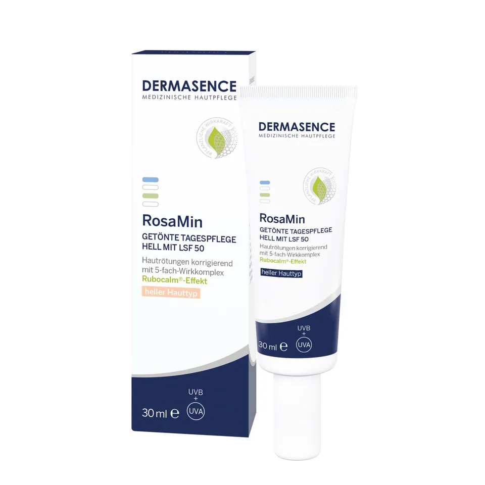 dermasence-rosamin-get-nte-tagespflege-hell-30-ml-lsf-50 image 1