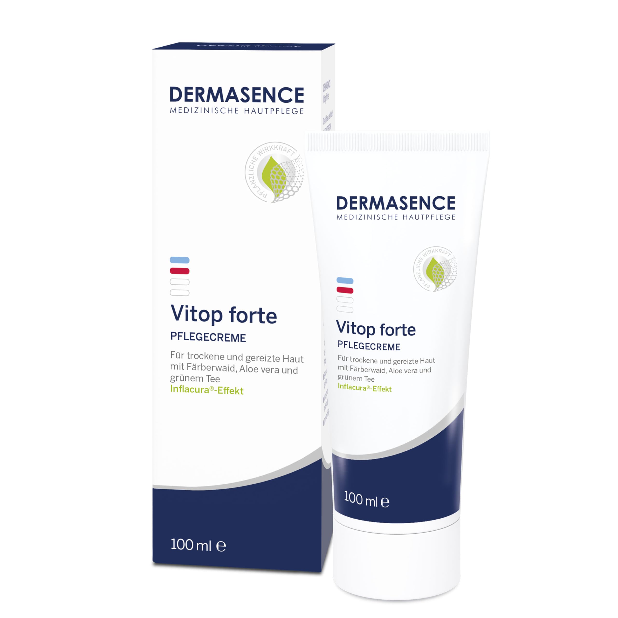 dermasence-vitop-forte-pflegecreme-100-ml-trockene-haut image 1