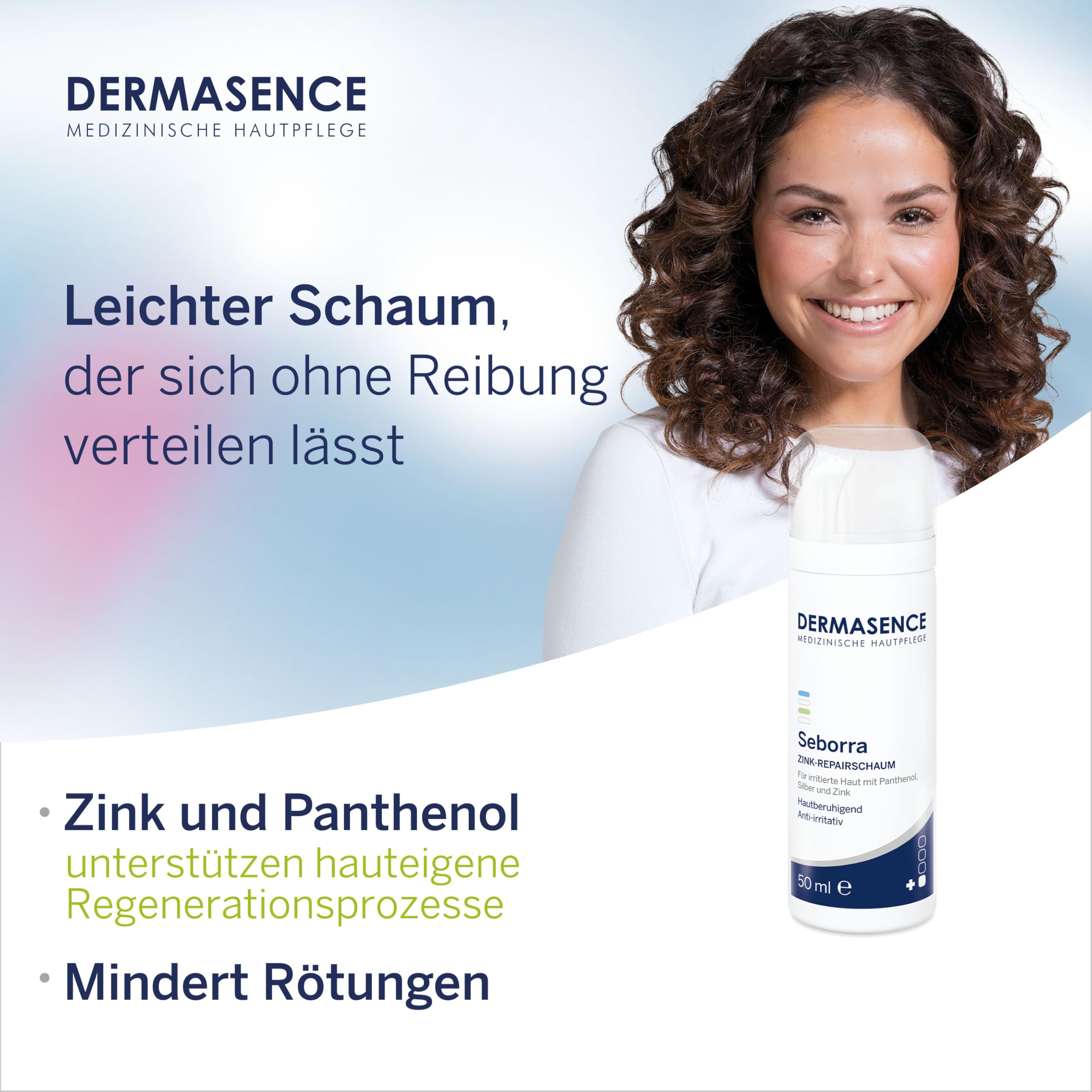 dermasence-seborra-zink-repairschaum-50-ml-unreine-haut image 4