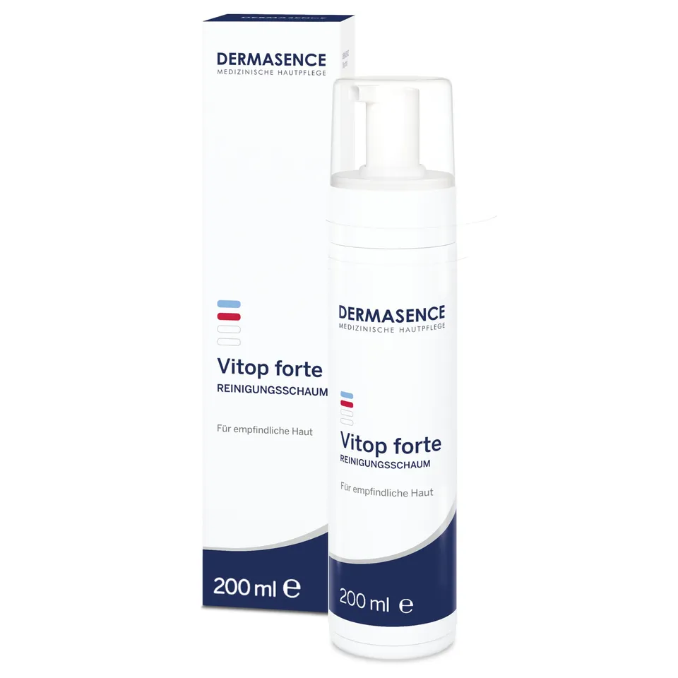 dermasence-vitop-forte-reinigungsschaum-200-ml-unreine-haut image 1