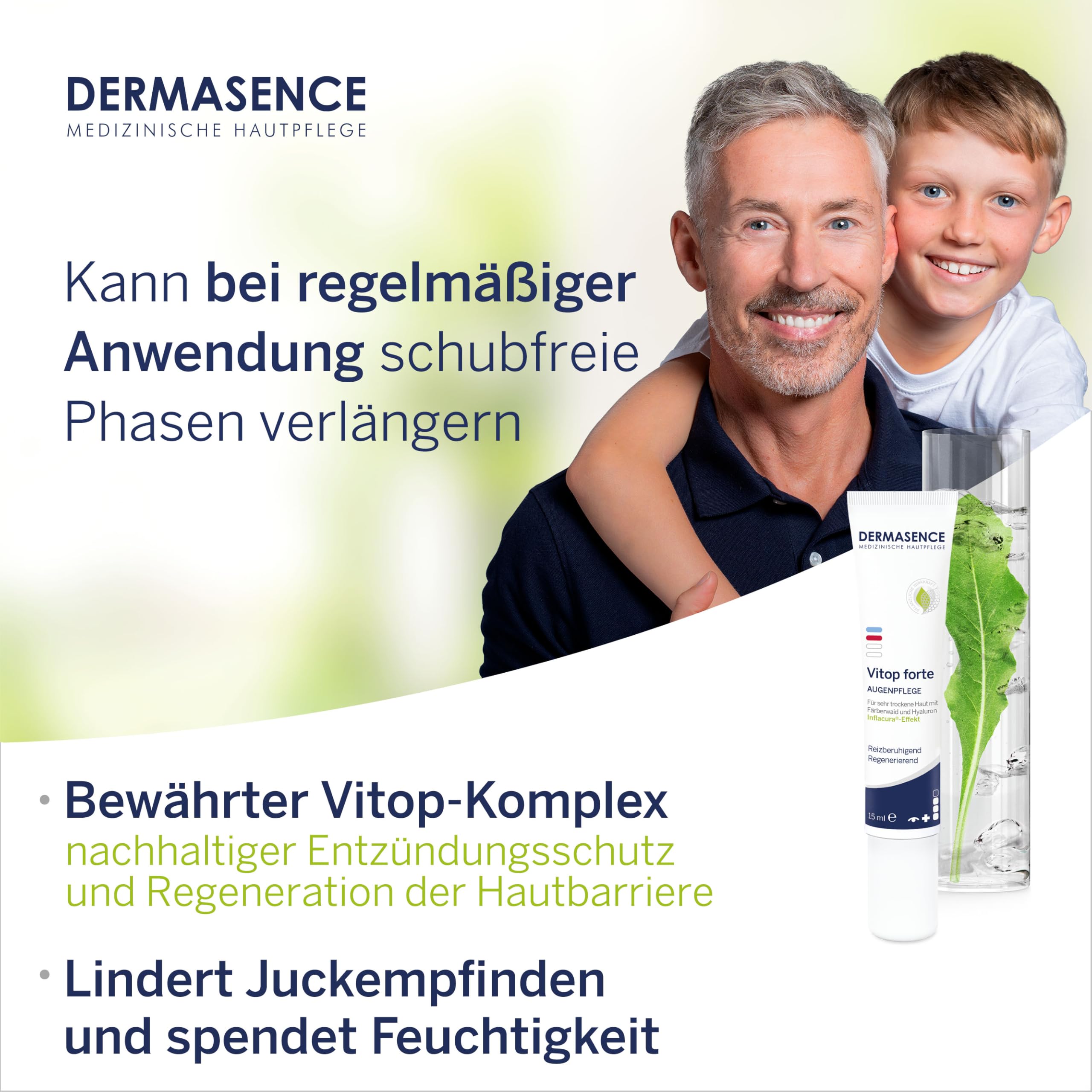 dermasence-vitop-forte-augenpflege-hyaluron-trockene-haut-15-ml image 4