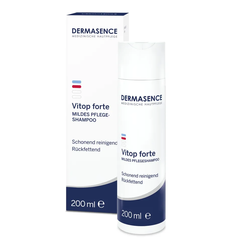 dermasence-vitop-forte-pflegeshampoo-200-ml-juckreiz image 1