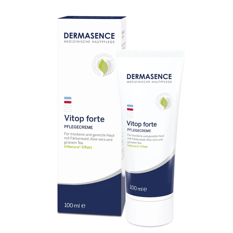 dermasence-vitop-forte-pflegecreme-100-ml-trockene-haut image 1