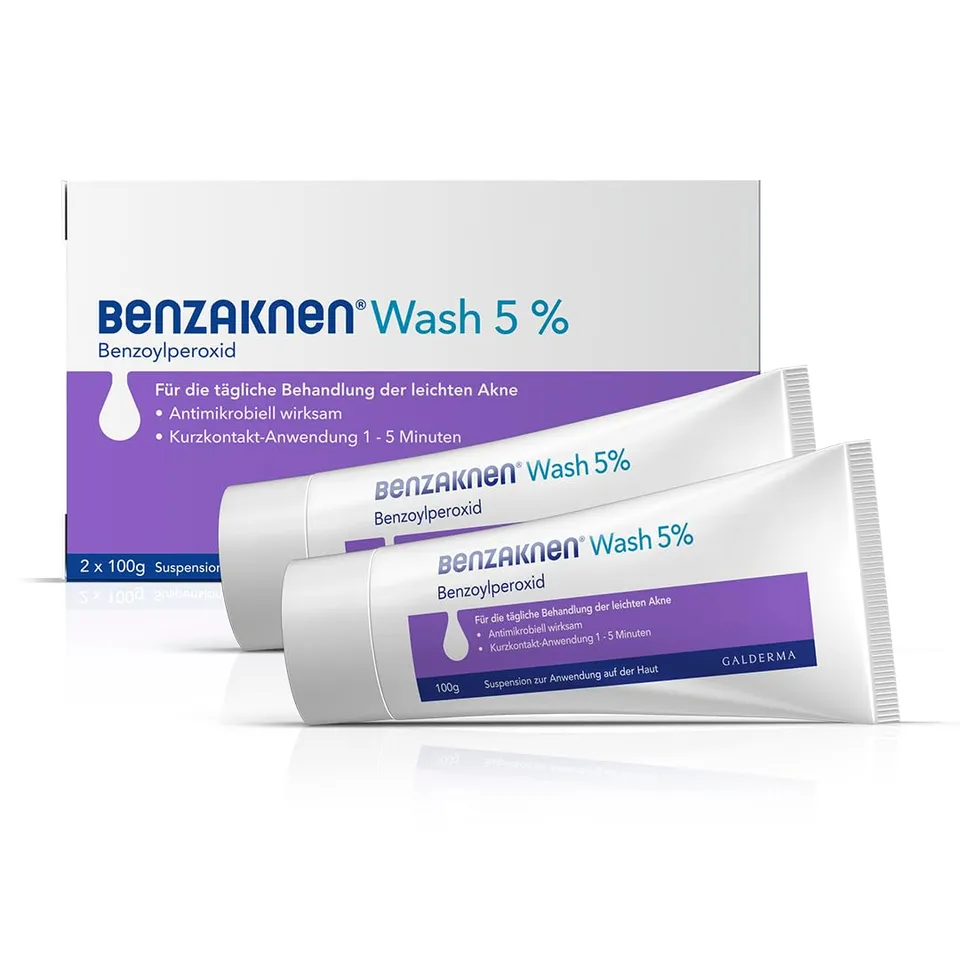 benzaknen-wash-5-waschgel-200g-pickel-mitesser-empfindliche-haut image 1