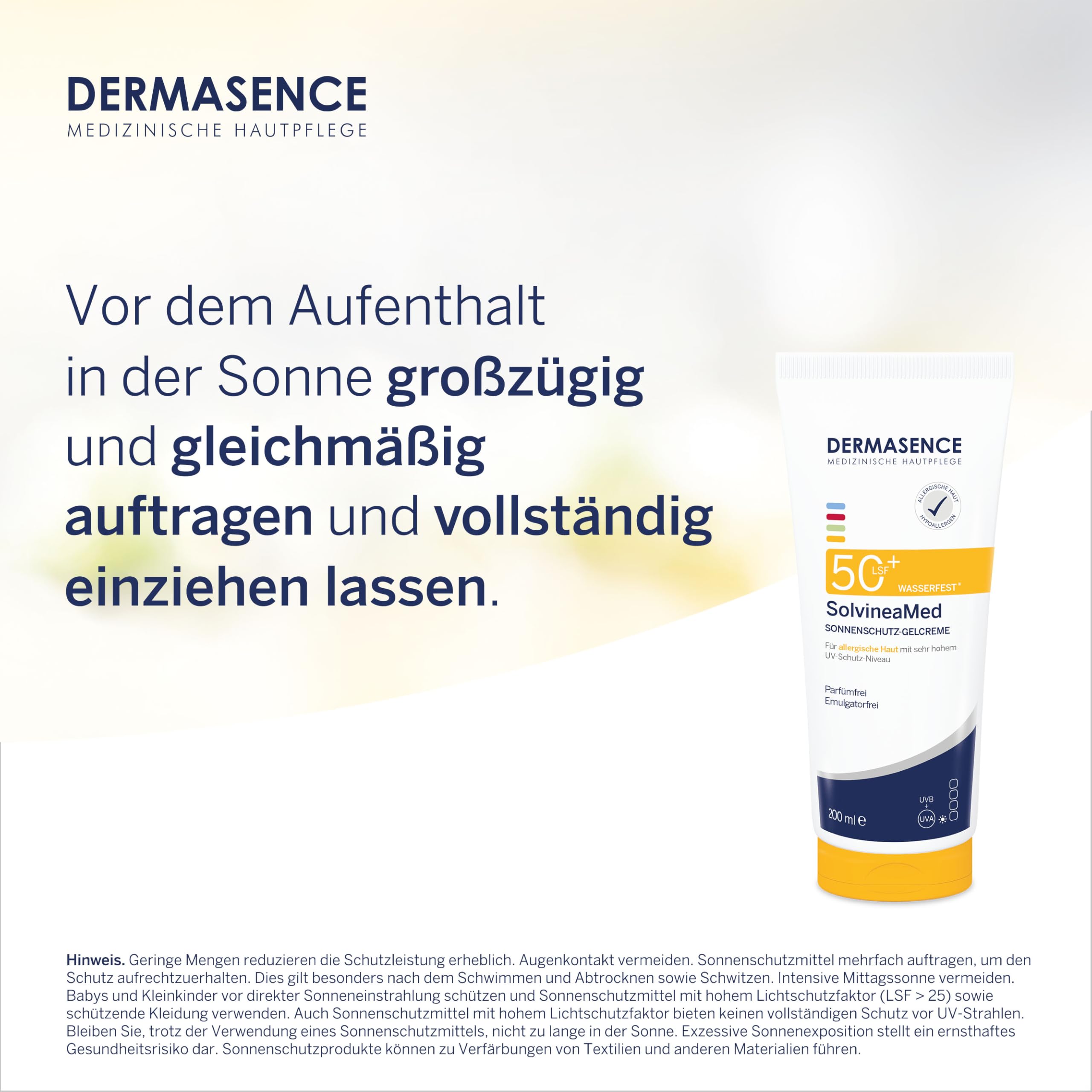 dermasence-solvineamed-sonnenschutz-gelcreme-lsf-50-200-ml-wasserfest image 3