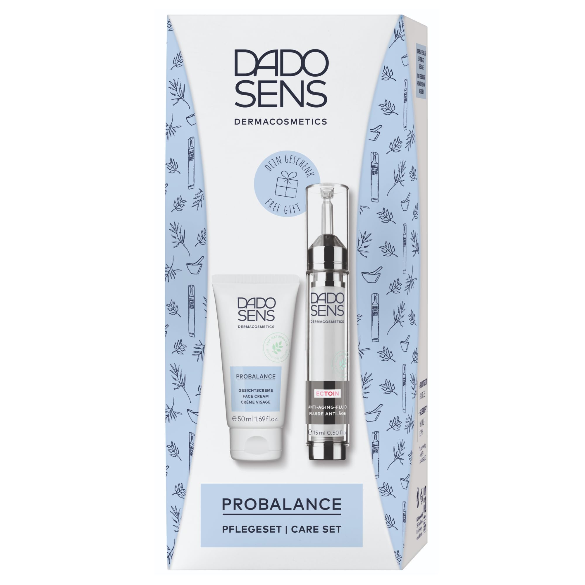 dado-sens-probalance-pflegeset-creme-50ml-fluid-15ml-ectoin image 1