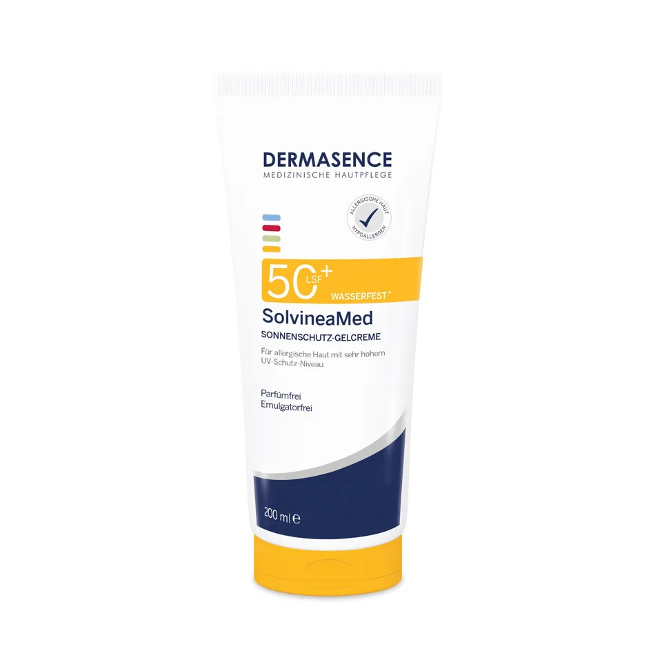 dermasence-solvineamed-sonnenschutz-gelcreme-lsf-50-200-ml-wasserfest image 1