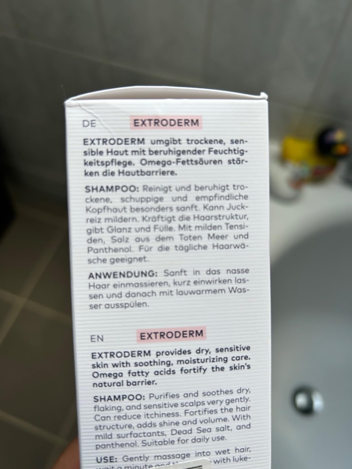 Hilft bei Schuppen