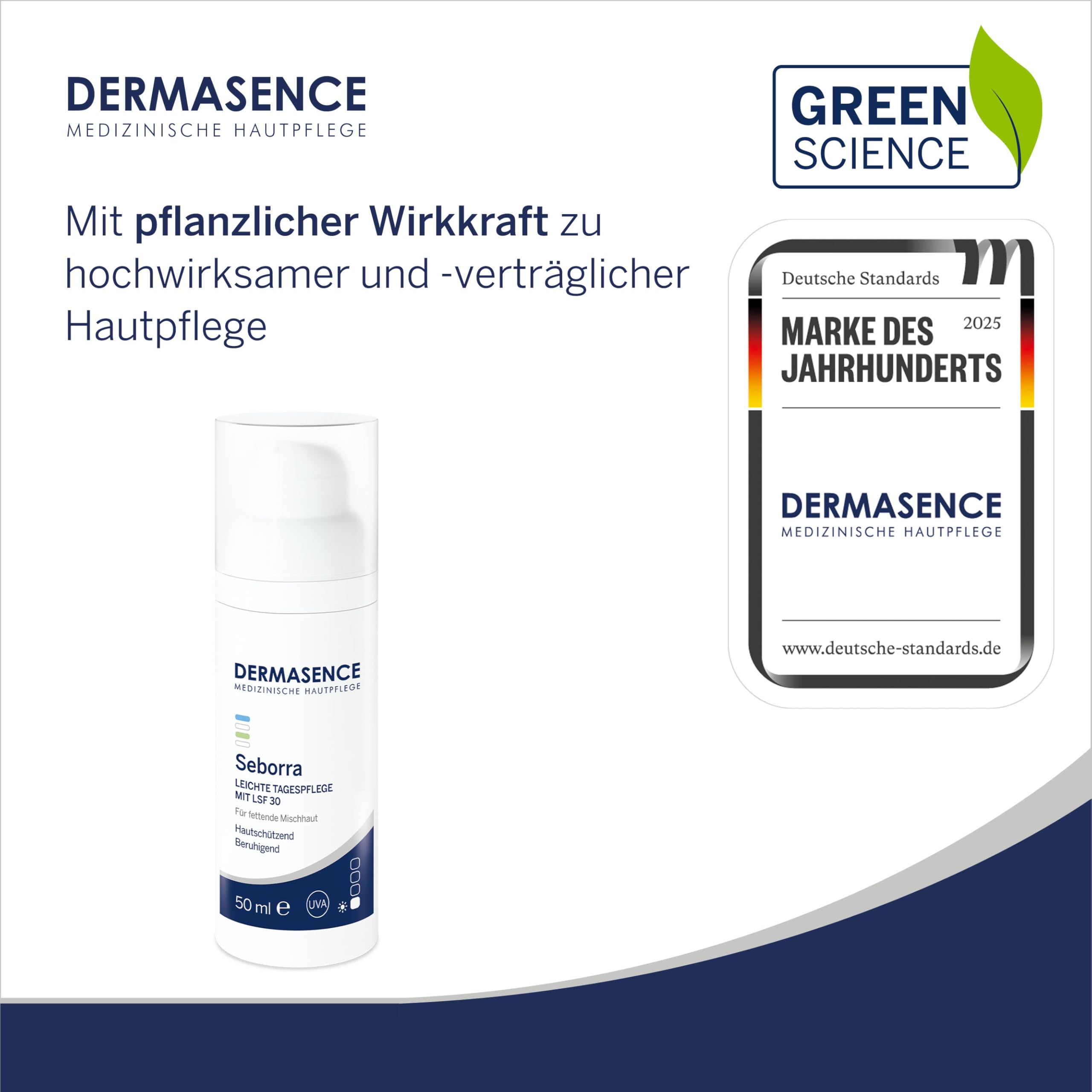 dermasence-seborra-leichte-tagespflege-lsf-30-unreine-haut-50-ml image 2