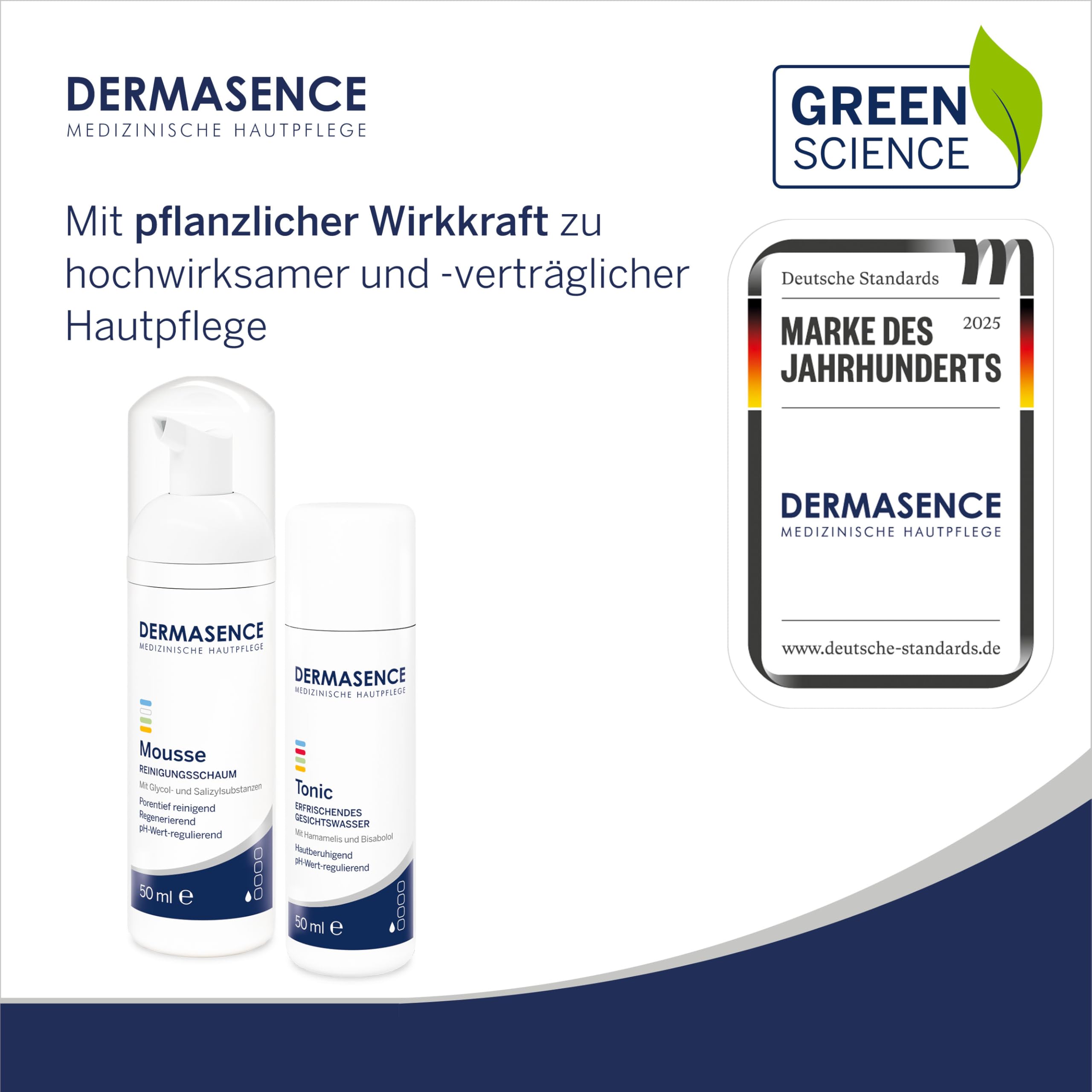 dermasence-adtop-reiseset-mousse-tonic-2x50-ml-unreine-haut image 2
