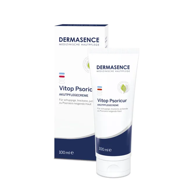 dermasence-vitop-psoricur-akutpflegecreme-100-ml-schuppige-haut image 1